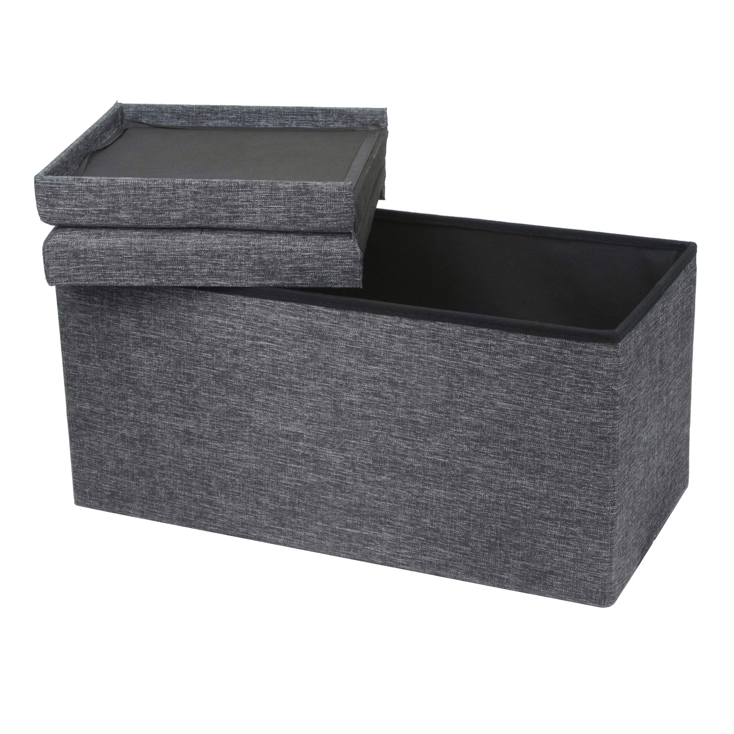 Banco Otomana Con Almacenamiento - Caja Multifunción Para Mantas, Juguetes O Revistas, Tapizado En Terciopelo, Varios Colores