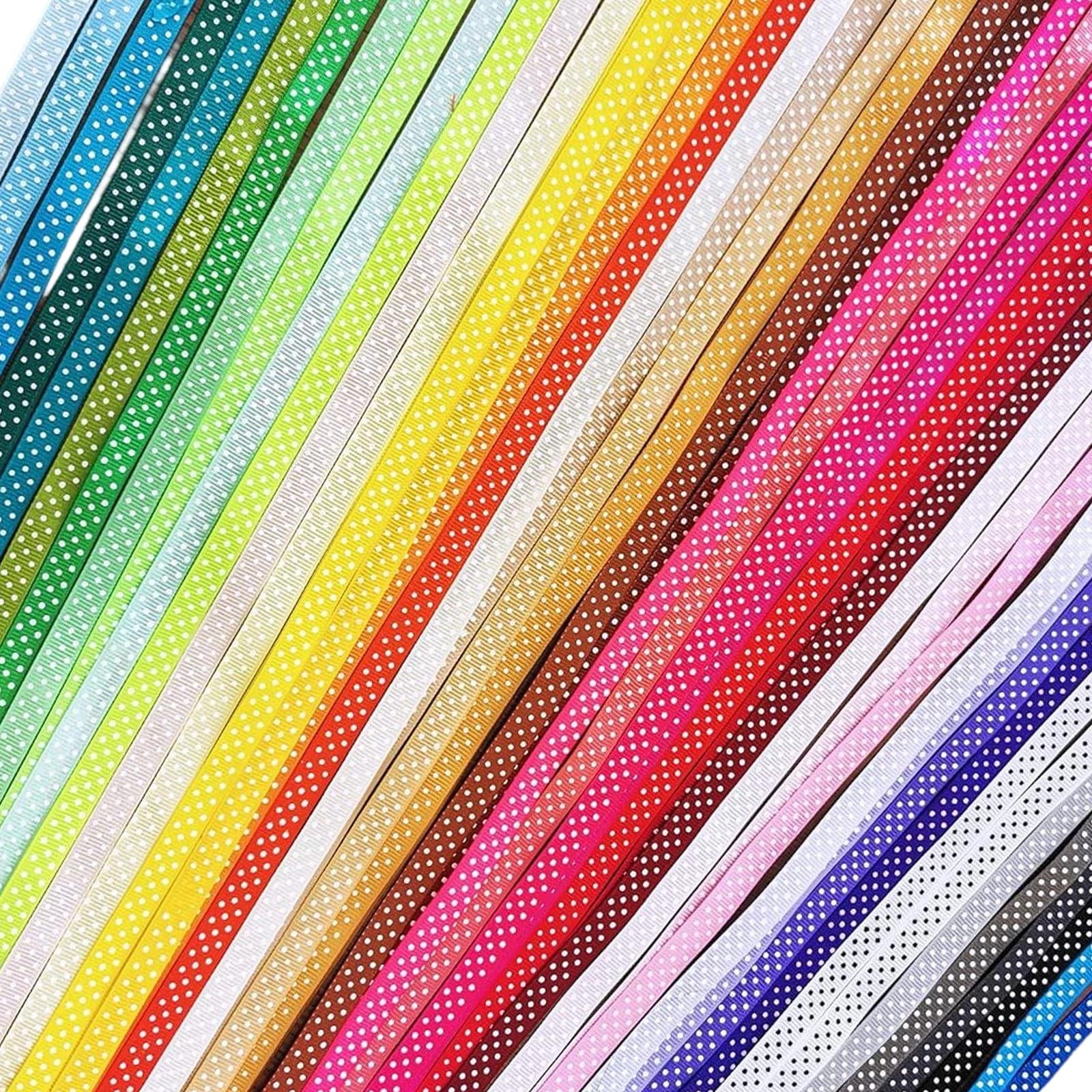 3. 49 nastri di seta assortiti | Fiocco fatto a mano per accessori per capelli e confezioni regalo forniture