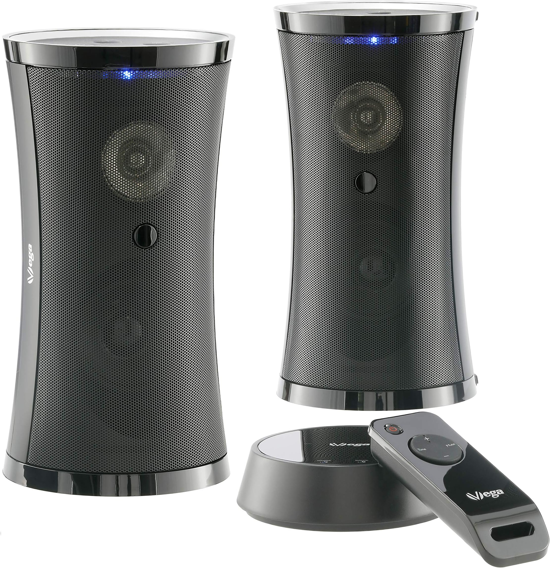 VSG 31102 Exclusive Wireless Speaker Set with Remote Control 2 x 5 W 100 W for Indoor and Outdoor Use