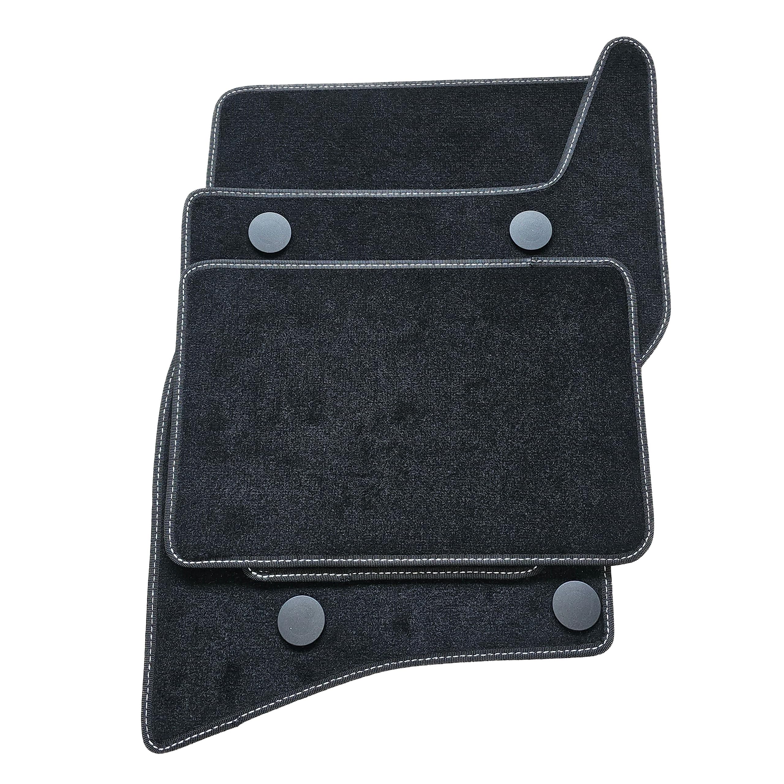 Kit Tappetini Auto SOLO ANTERIORI 2pz compatibili con Fiat Tipo 2016-2025 | Set 2 tappeti anteriori su misura in moquette