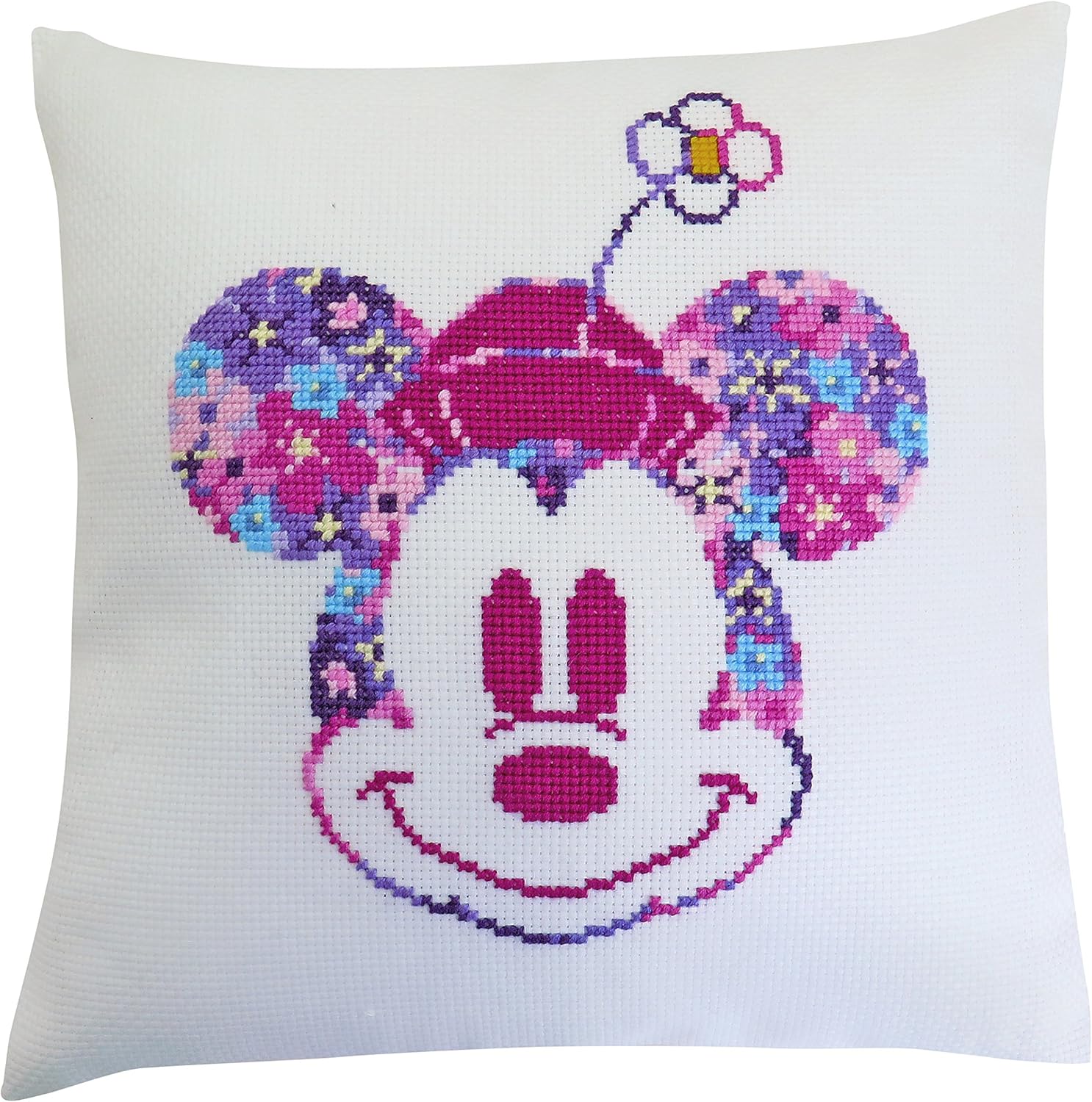 Orimupasu 6049 embroidery kit Disney Mini Cushion (Minnie Mouse)