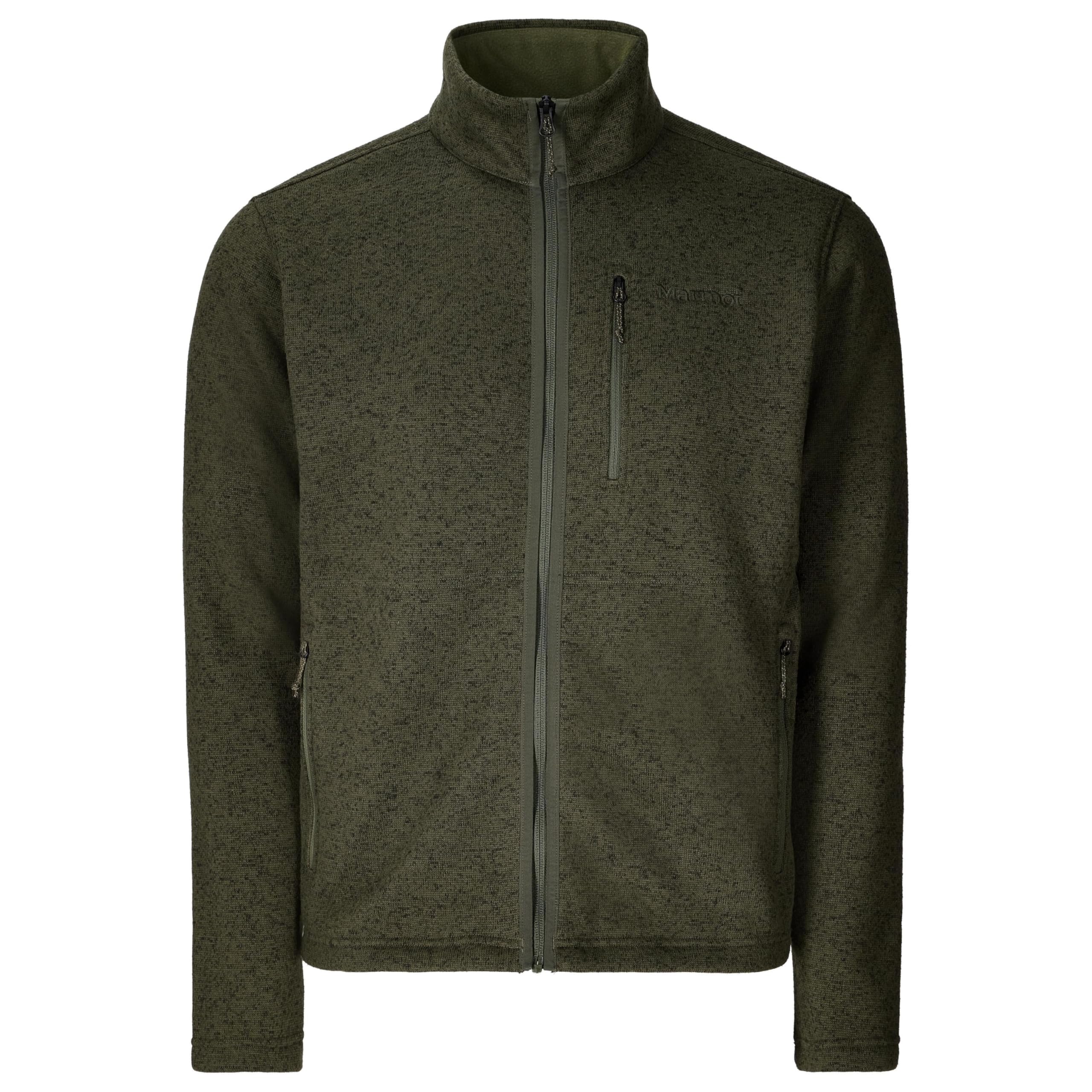 Marmot Drop Line Jacket Calda giacca in pile, giacca con zip integrale, scaldacorpo traspirante e resistente al vento, impacchettabile, ideale per l'escursionismo e lo sci Uomo (Pacco da 1)