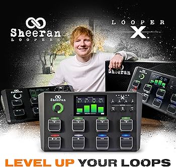 Amazon | Sheeran Looper X マルチトラックペダル ギター、ベース