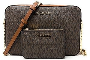 Michael Kors Large Crossbody Bag and Logo Coin Pouch Set