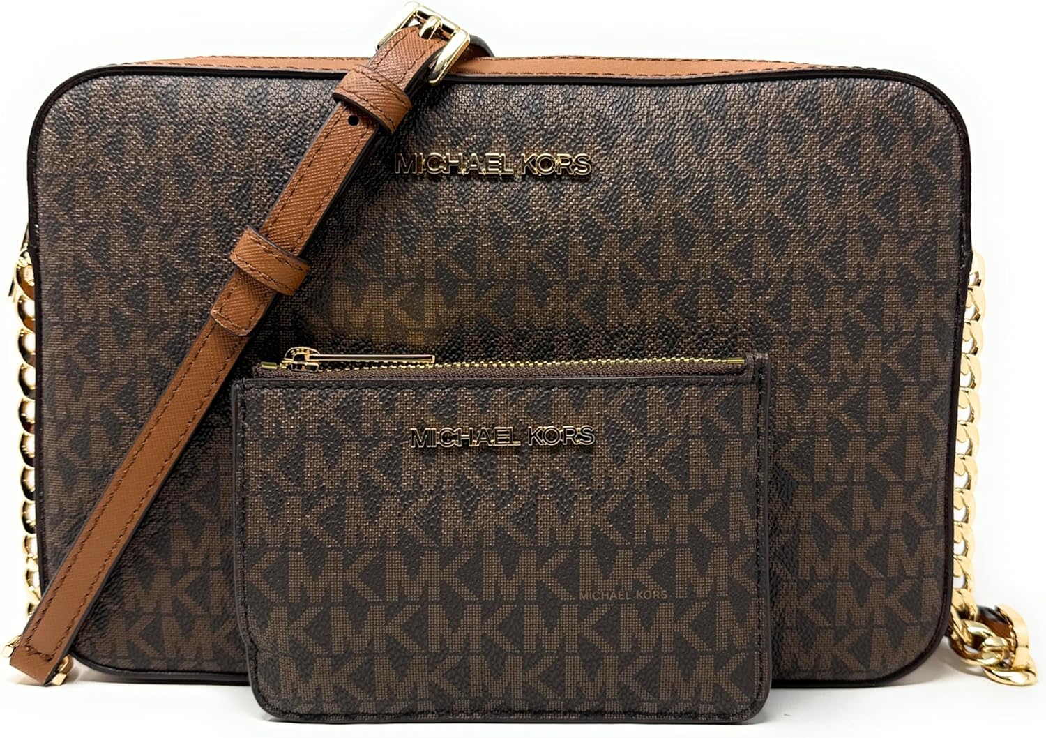 Michael Kors Jet Set Large Printed Logo Crossbody Bangladesh Ubuy