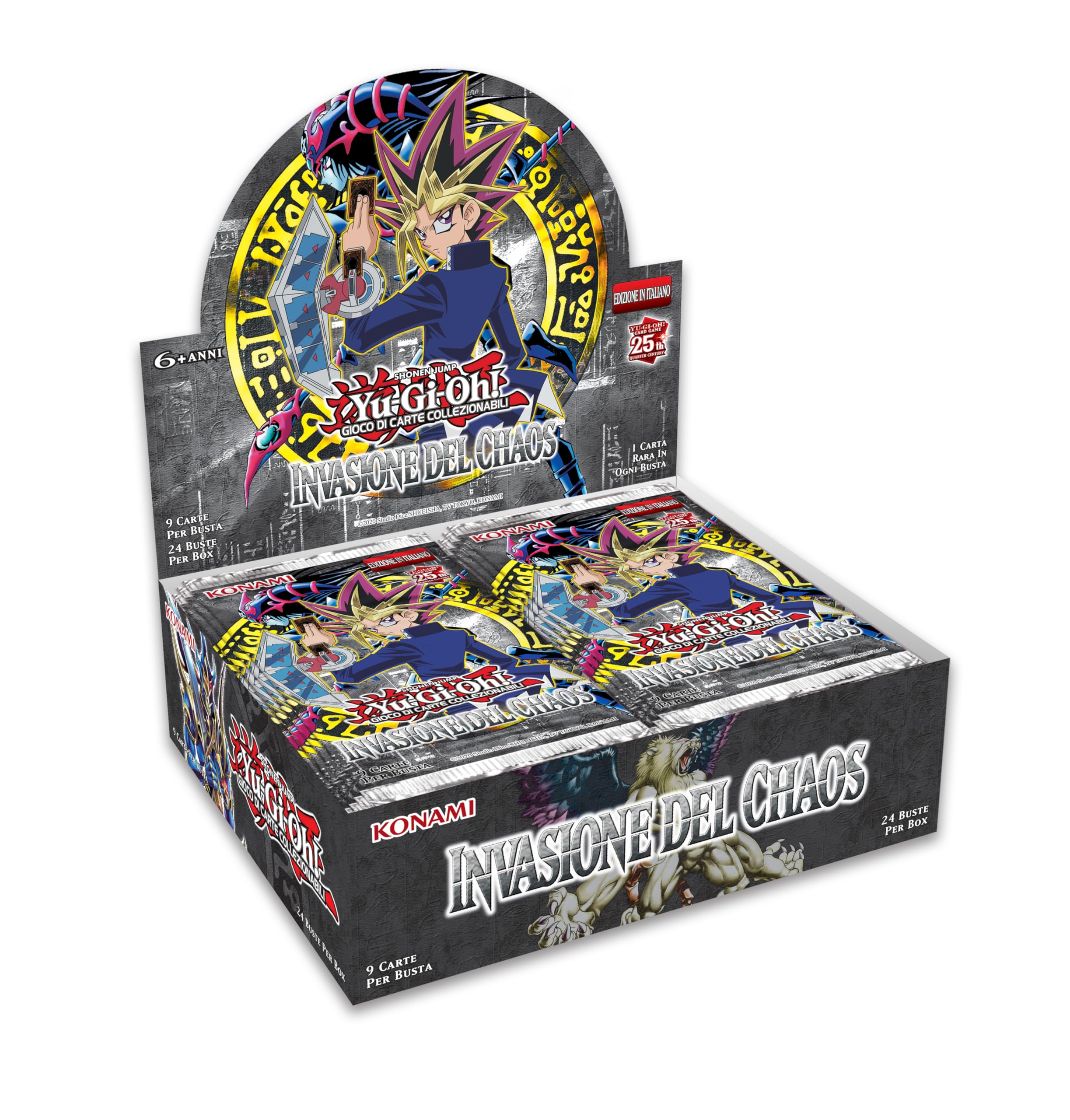 YU-GI-OH! TCG - INVASIONE DEL CHAOS (BOX 24 BUSTE) - ITA : Amazon