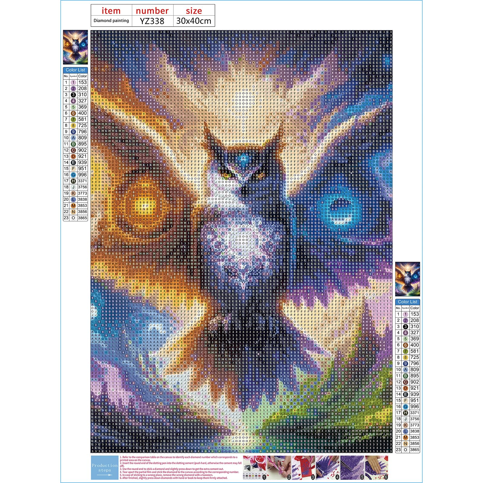 5D Diy Diamond Painting Kit, Paysage Diamant Peinture Kit 5D Complet Pour Adultes Et Enfants