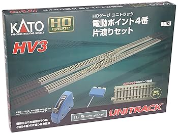 Amazon | KATO HOゲージ HV-3 電動ポイント4 番片渡りセット 3