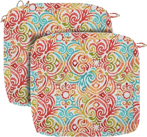 Miniatura 34 de FUNHOME Fundas de cojín para exteriores, 42 x 18 x 3 pulgadas, sin relleno. Fundas de cojín de repuesto para muebles de exterior, resistentes al