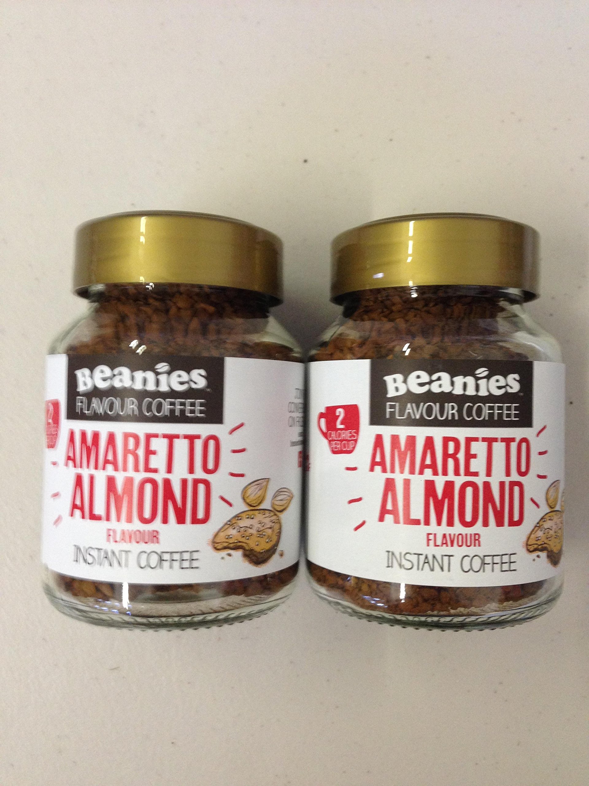 Beanies Amaretto Almond 2 x 50g Jars