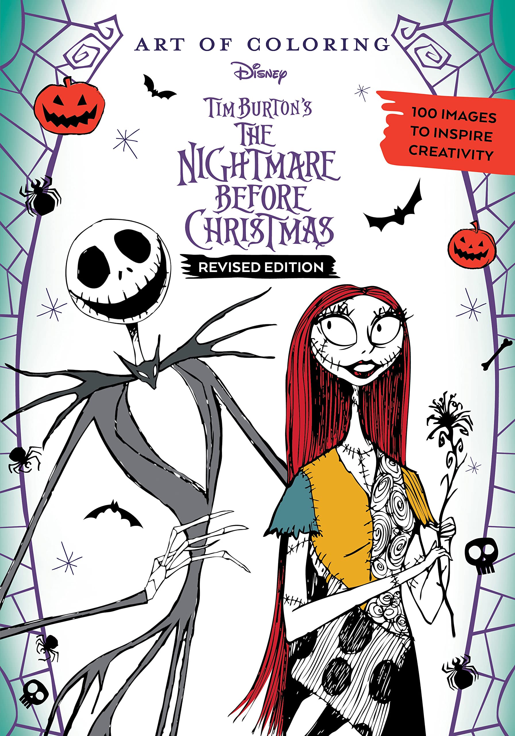 Disney Tim Burton's the Nightmare Before Christmas: 100 Images to Inspire Creativity (Art of Coloring)