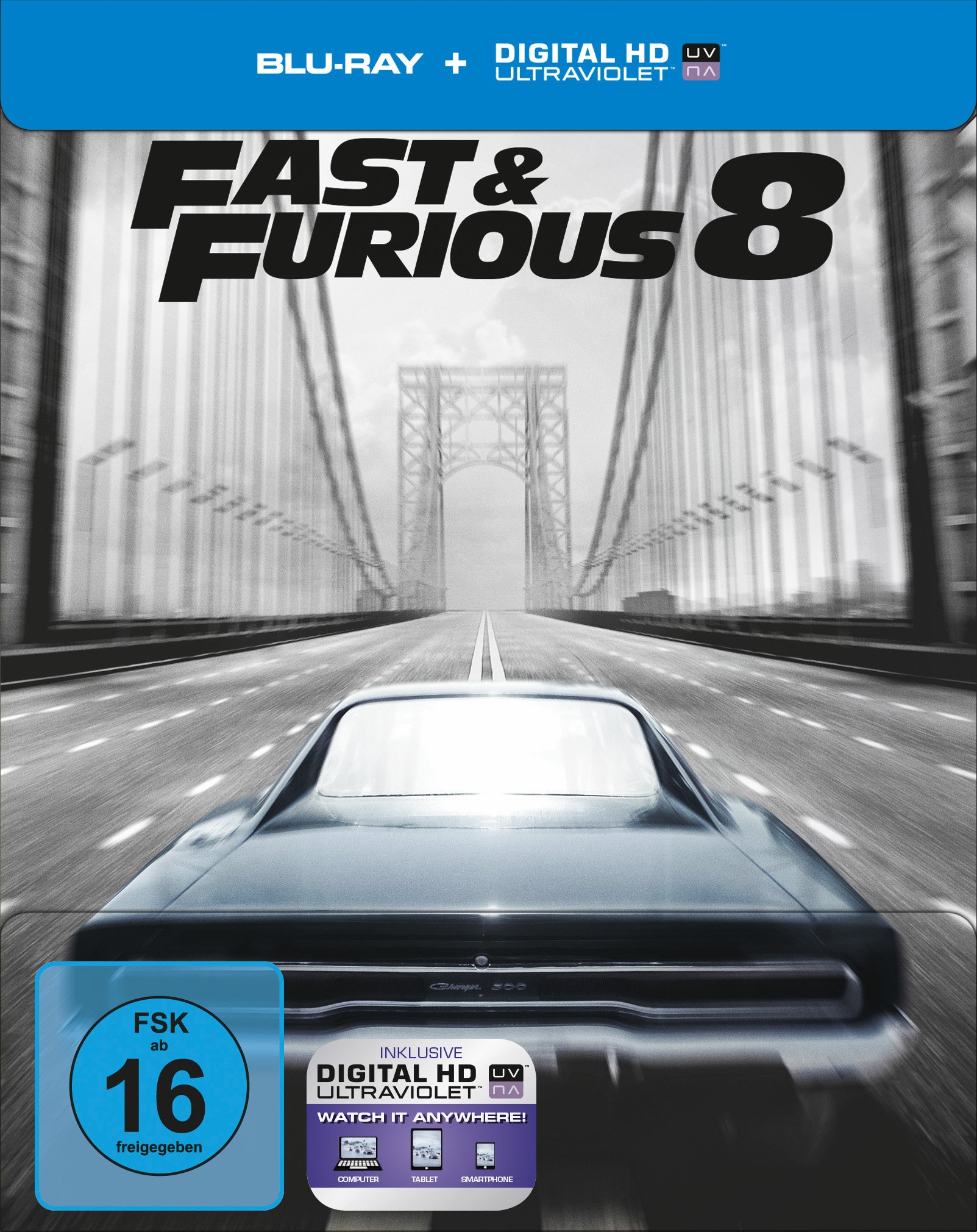 Fast & Furious 8: Steelbook [Edizione: Germania]