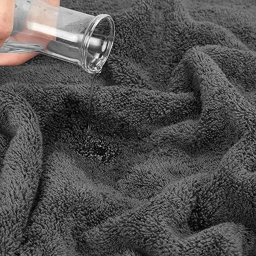 Miniatura 82 de Cotton Paradise - Juego de 4 toallas de mano para el baño de 100% algodón turco, suaves y absorbentes, color beige