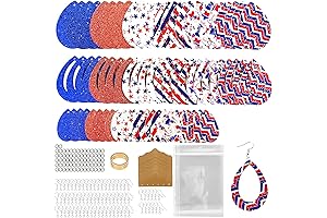 AOUXSEEM 4th of July Faux Leather Sheets Kit