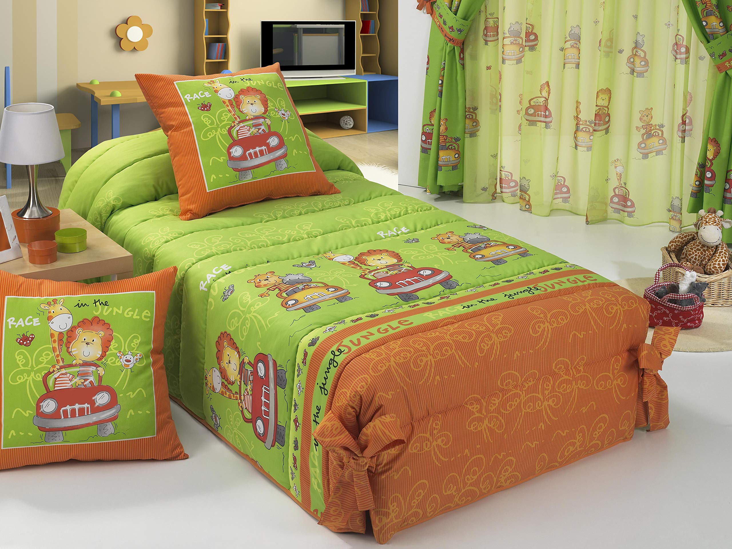 JVRComfort Quilt, Cotton, Single-Coloured, 205 CM