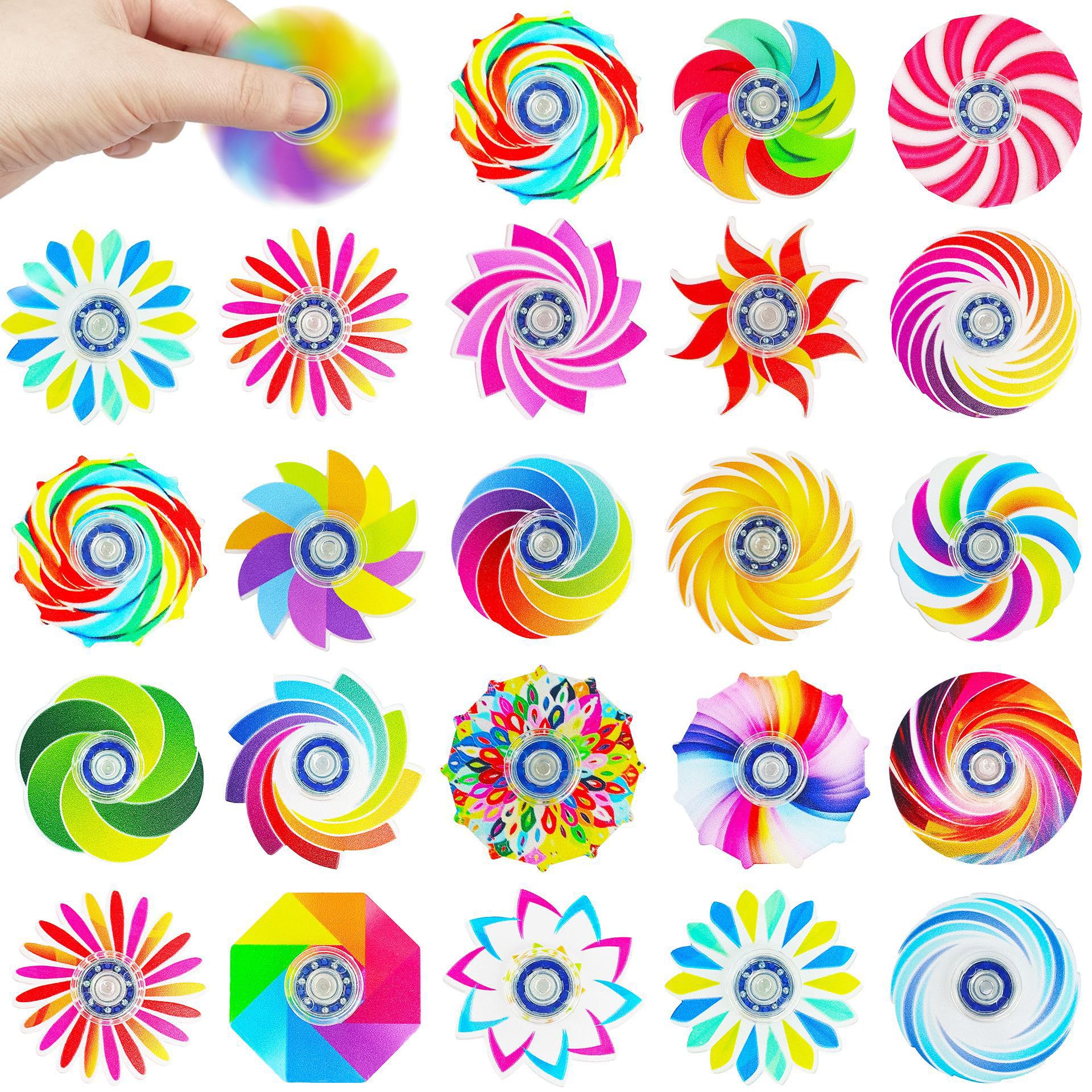Photo 1 of TGIQROVE 14 Pack Colorful Fidget Spinners