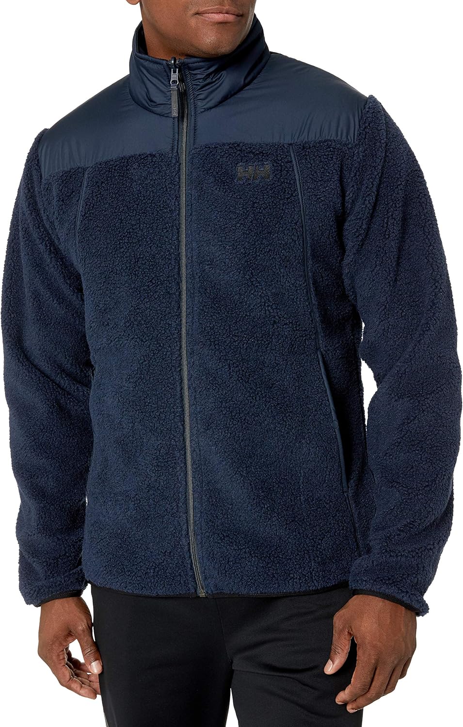 helly hansen pile fleece navy