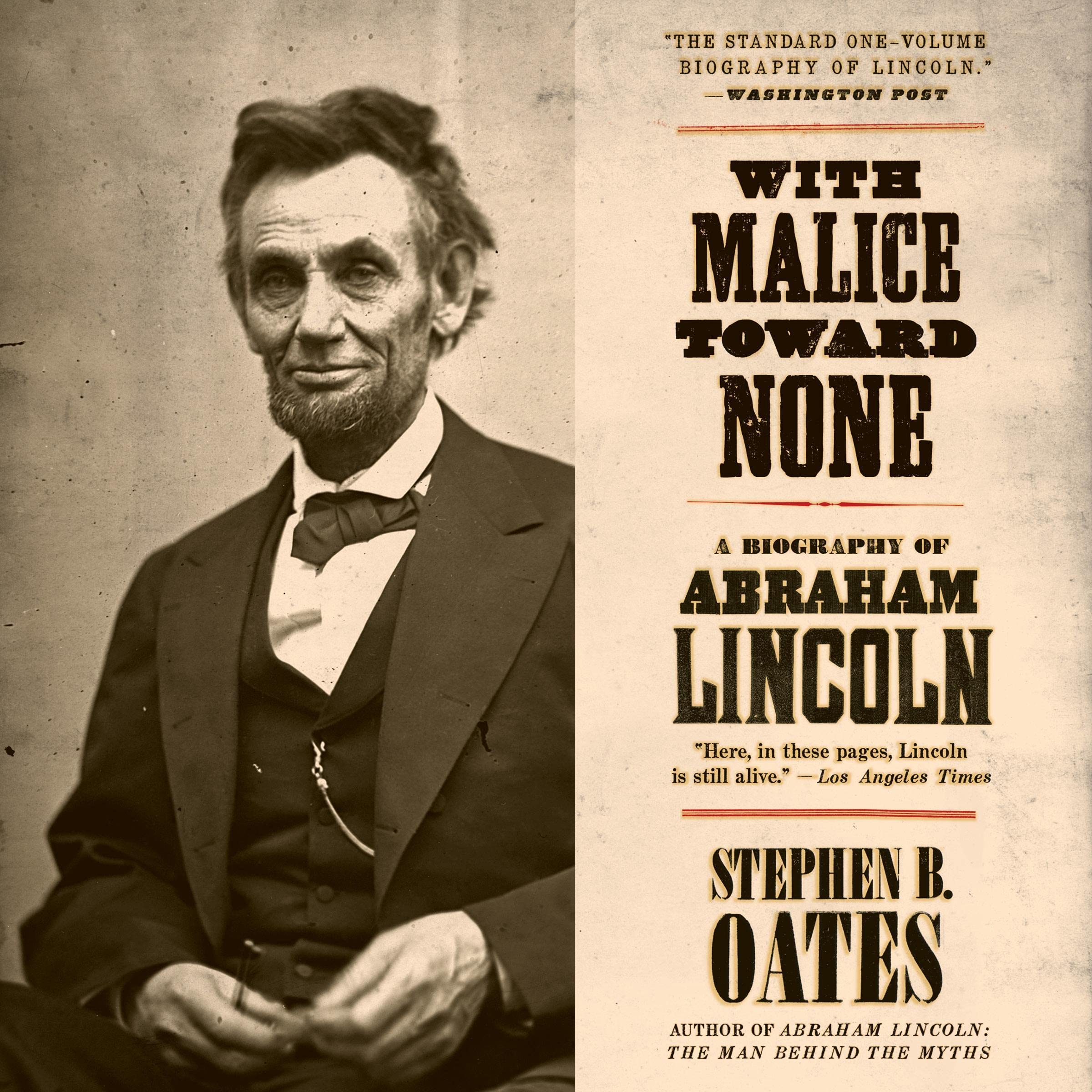 Cover art for With Malice Toward None