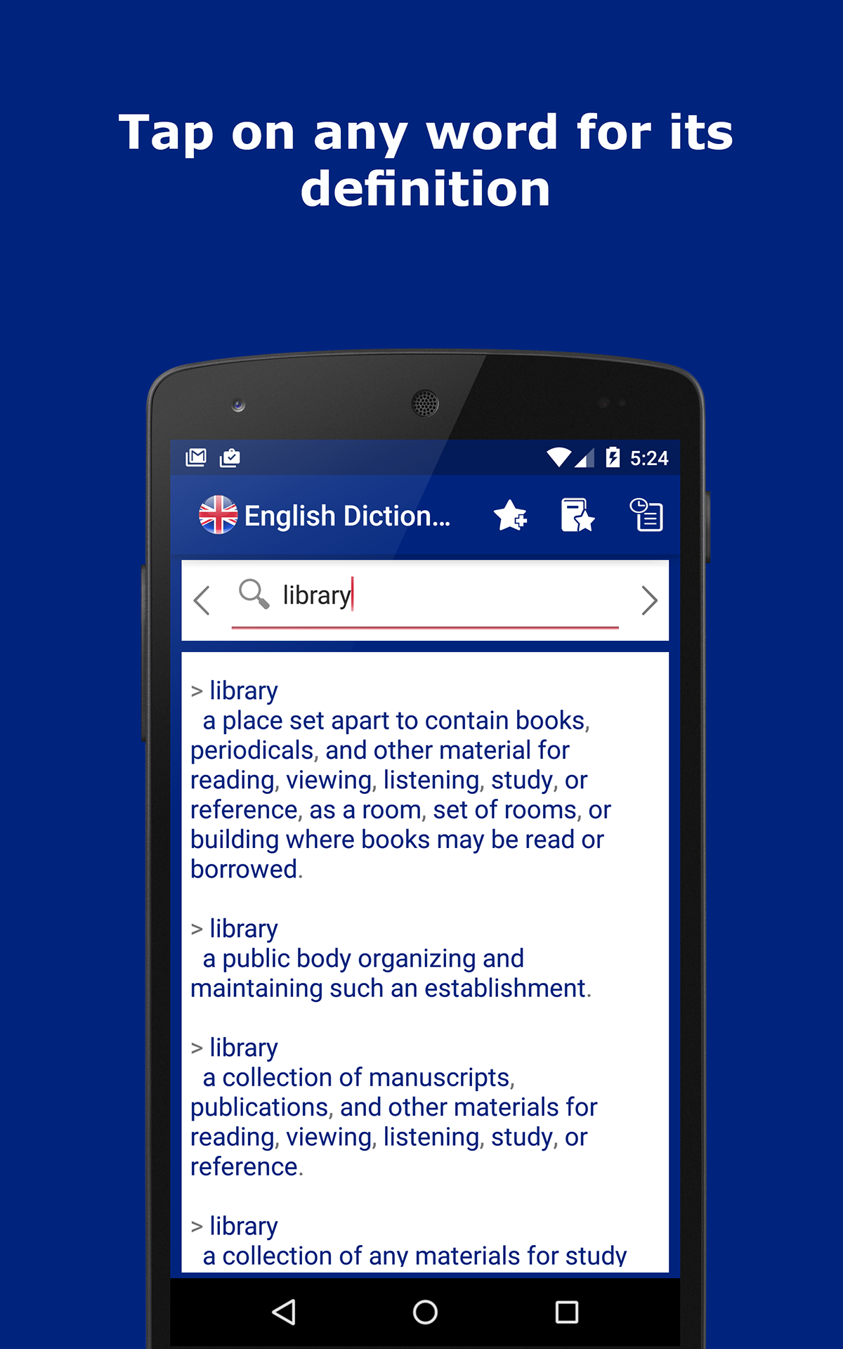 English Dictionary - App on Amazon Appstore