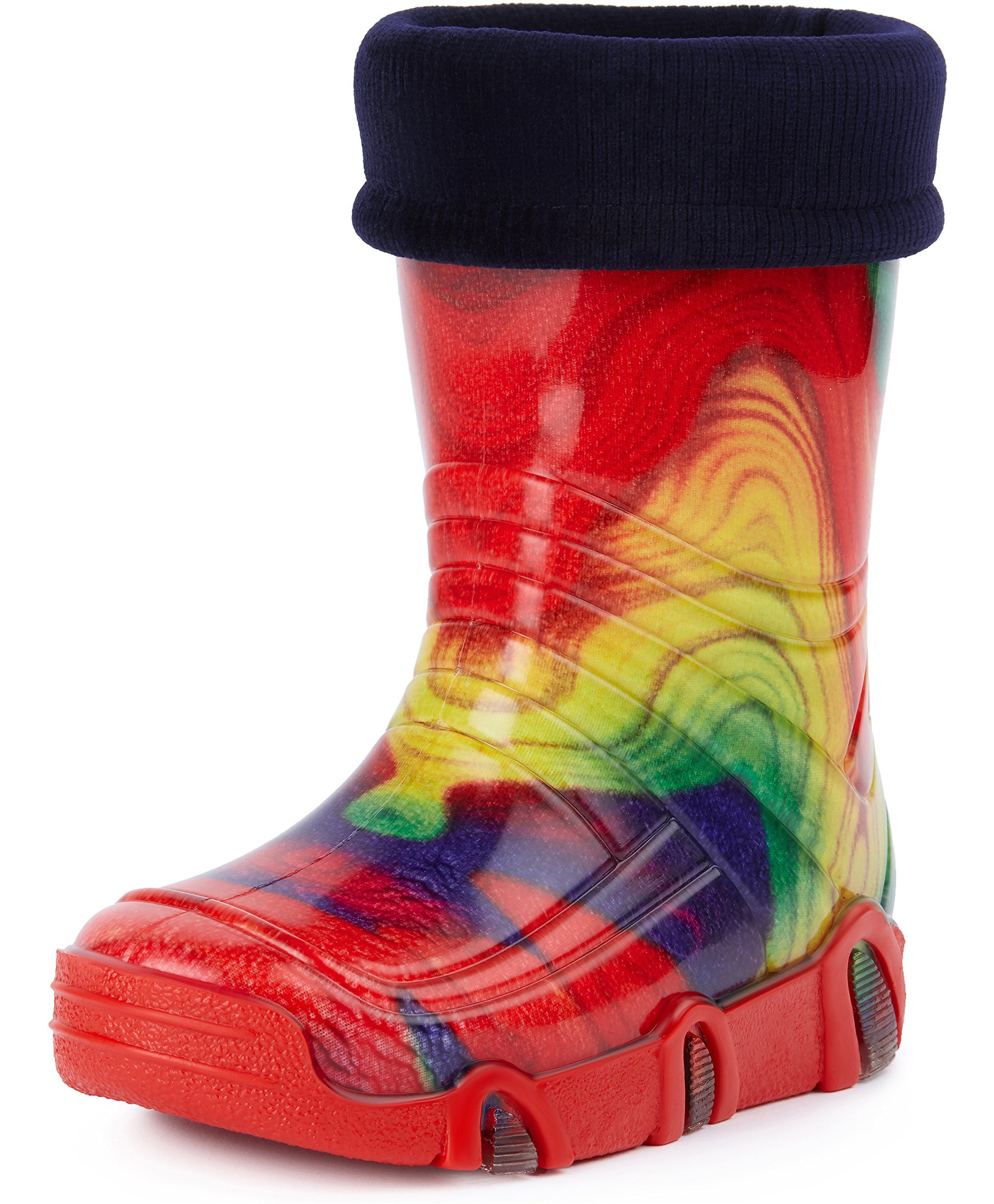 Ladeheid Botas de Agua Zapatos de Seguridad Calzado Unisex Niños Swk — view 12