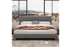 Allewie King Size Platform Bed Frame - Enriching Sleep, Empowering Lifestyle