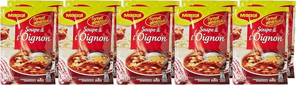 Maggi Soupe à l'Oignon (1 Sachet) 61g - Lot de 10 - 3