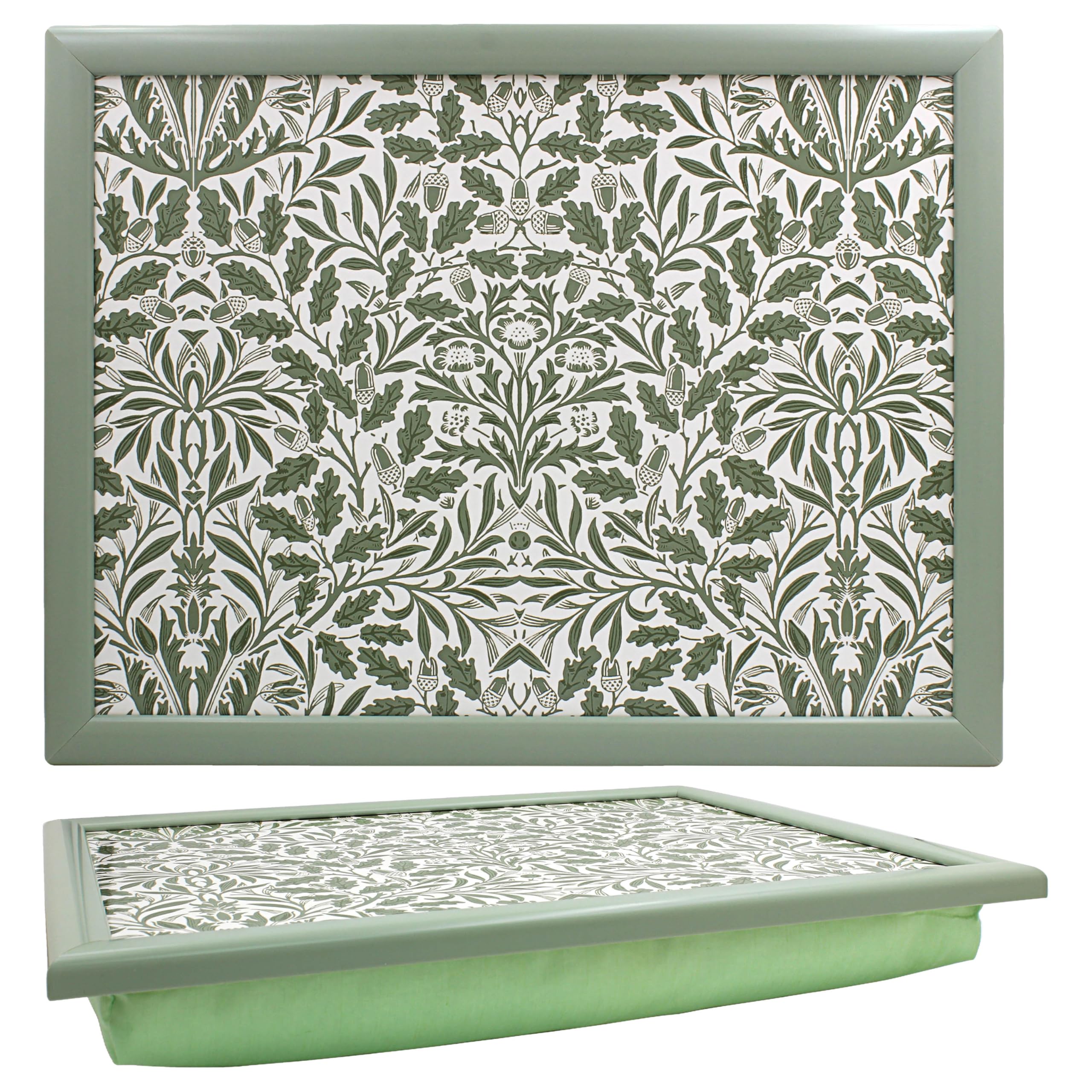 The Leonardo Collection Women's Acorn Laptray William Morris For Home And Kitchen | Decorative Serving Trays For Snacks And Meals | Lightweight Dinner Tray For Food Serving | Festive Gift For & Men