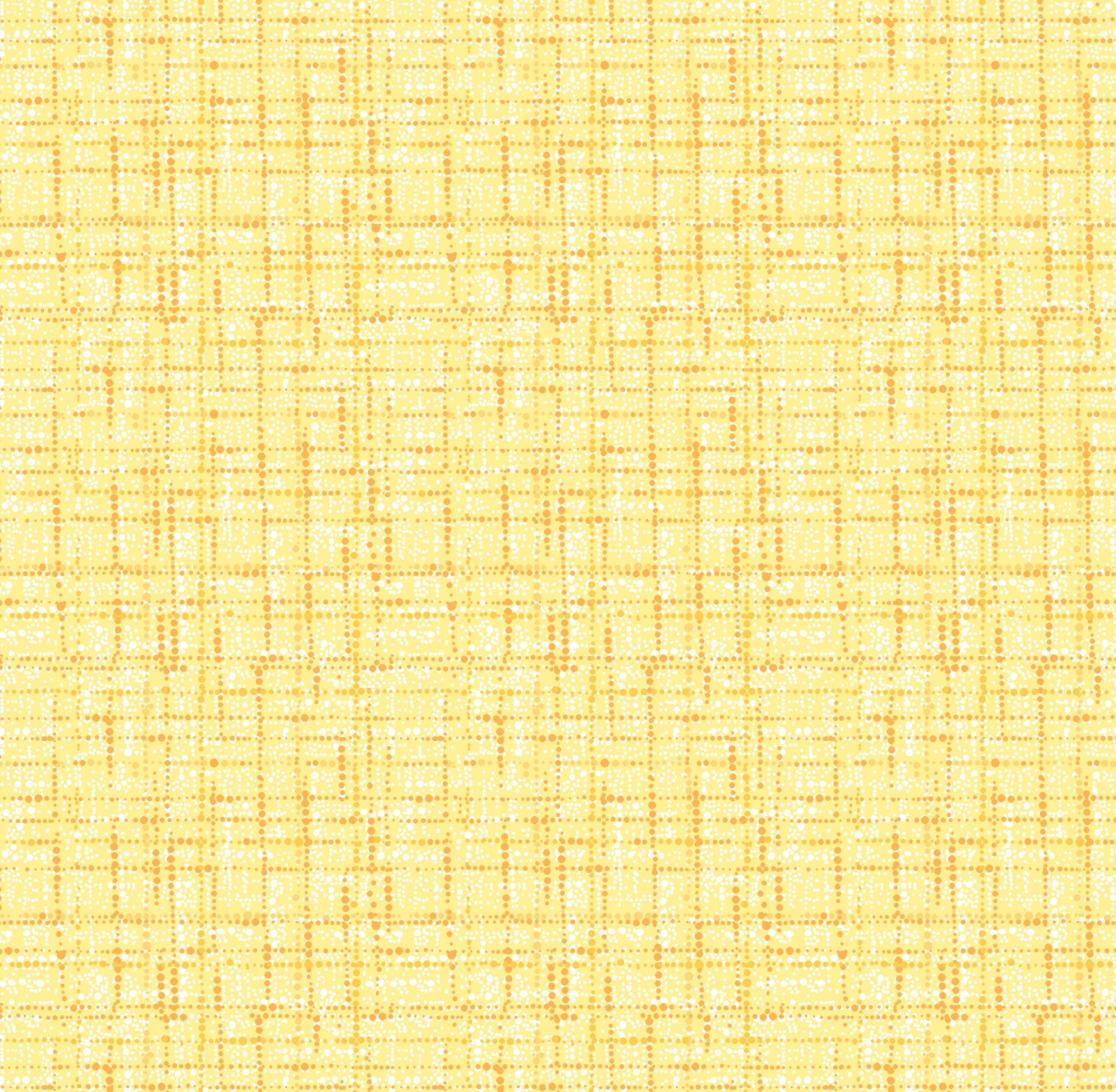Michael Miller Coco, Cotton, Lemon, 12 Yard Bolt