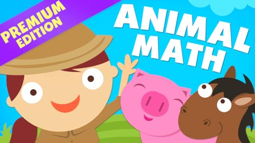 Jogos De Matemática De Animais Para Crianças Com Habilidades: O Melhor Pré-K, Jardim De Infância E N