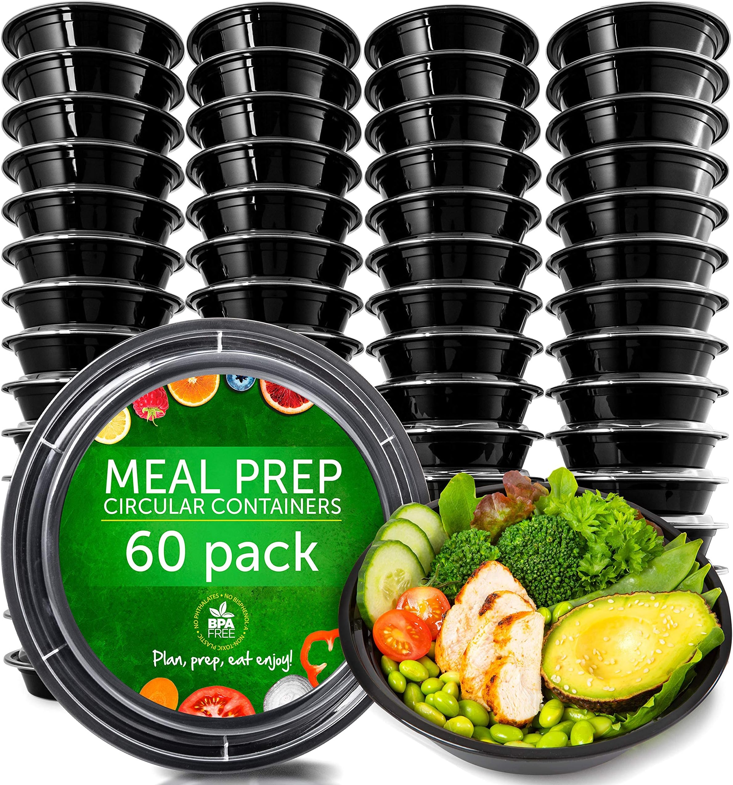 Boîtes Repas Heat & Eat En Verre, Lot De 3, Micro-ondes Et Lave-vaisselle, Sans BPA