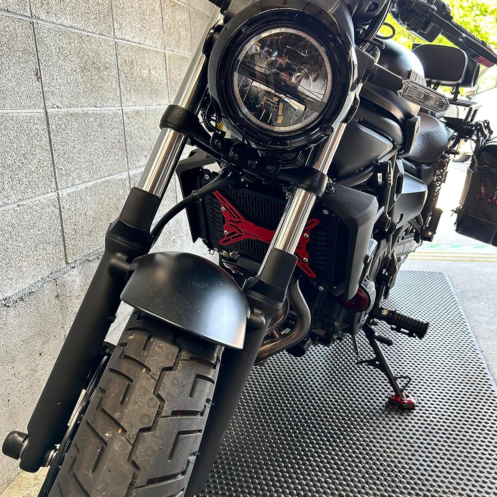 トリックスターラジエーターガード初号機エリミネーター400／ニンジャ・Z400 トリックスターラジエーターガード初号機エリミネーター400／ニンジャ