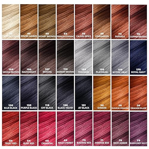 Miniatura 5 de Adore Tinte semipermanente castaño para el cabello, vegano y libre de crueldad, 4 onzas líquidas, 072 Paprika (paquete de 2)