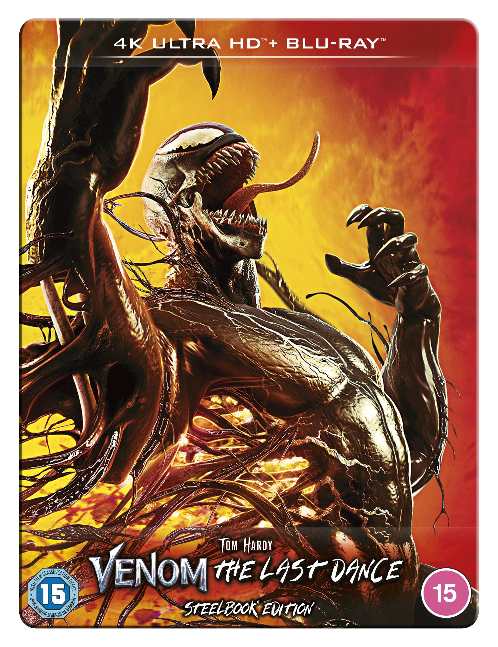 Venom: The Last Dance 4K UHD plus Blu ray Steelbook [Region A]