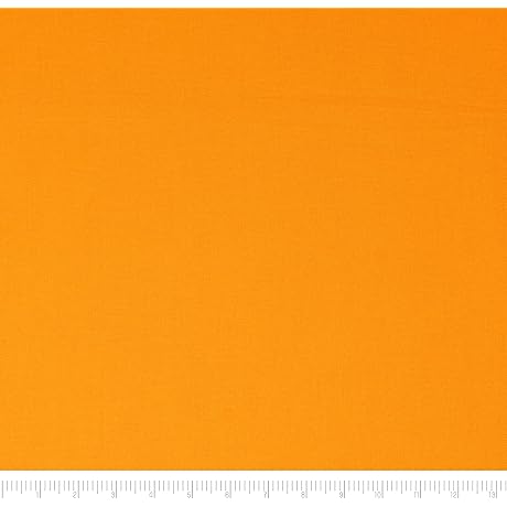 Singer 100% Cotton Solid Orange Material by the Yard