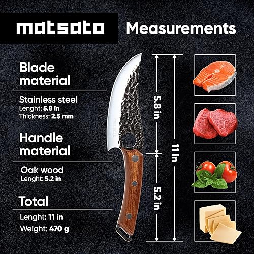 Miniatura 3 de Cuchillo de chef - Cuchillo de cocina perfecto. Cuchillo japonés para cocinar, cortar cuchillo. Cuchillo de chef japonés para el hogar, camping,