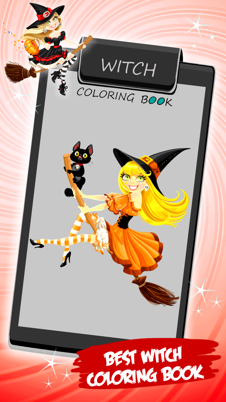 Witch Coloring Book - App on Amazon Appstore
