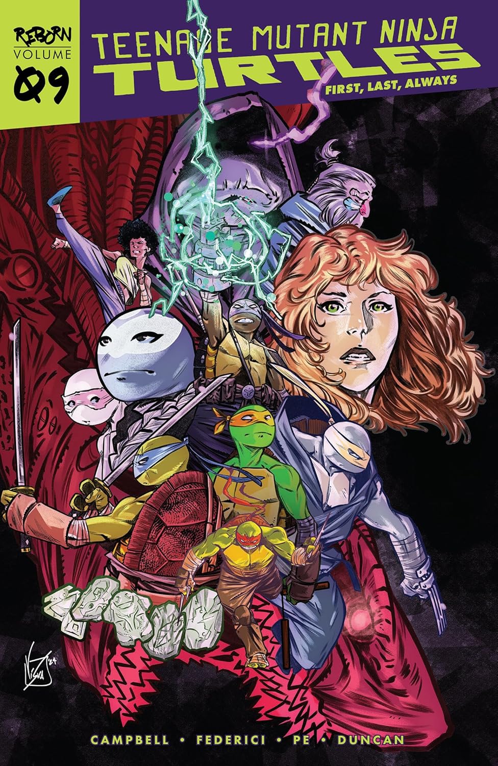 Teenage Mutant Ninja Turtles: Reborn, Vol. 9 - First, Last, Always (TMNT Reborn)      Paperback – October 1, 2024