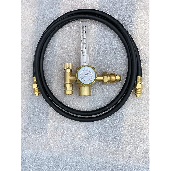 Buy Argon Regulator TIG Welder MIG Welding CO2 Flowmeter 10 to 60 CFH
