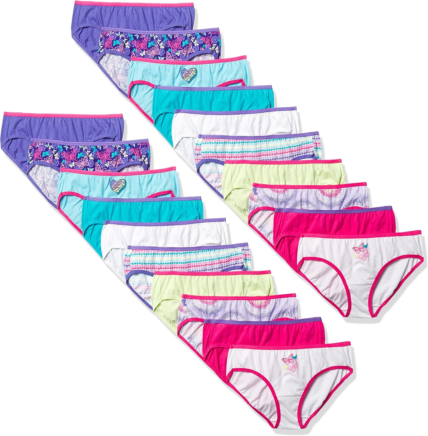 Hanes Girls' Brief Multipack : Clothing, Shoes & Jewelry