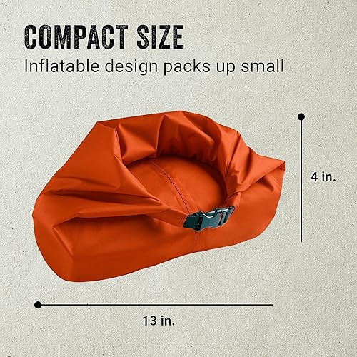 Miniatura 2 de Coleman Kompact - Colchoneta inflable para campamento con válvula de aire integrada y bolsa de transporte incluida, no necesita bomba, parte