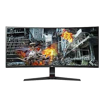 Amazon.com: LG 34GL750-B 34 inch 21: 9 Ultragear Curved Wfhd