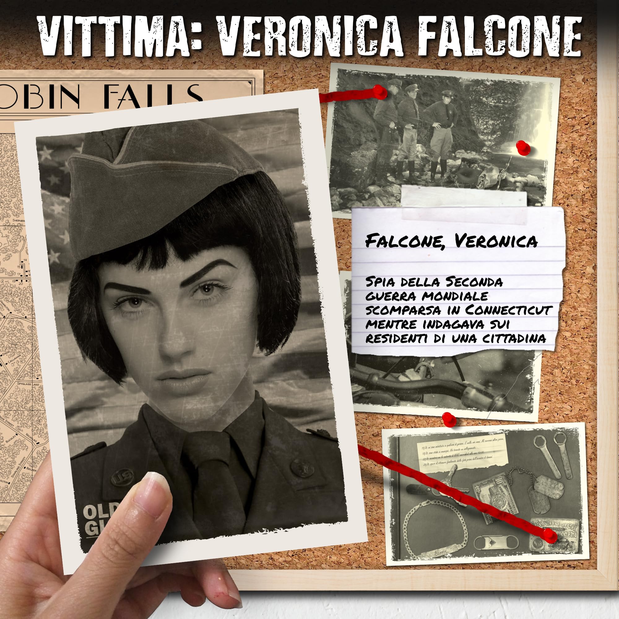 UNSOLVED CASE FILES: Un gioco per indagare su misteriosi casi irrisolti: Chi ha ucciso Veronica Falcone? Riuscirai a risolvere questo caso?