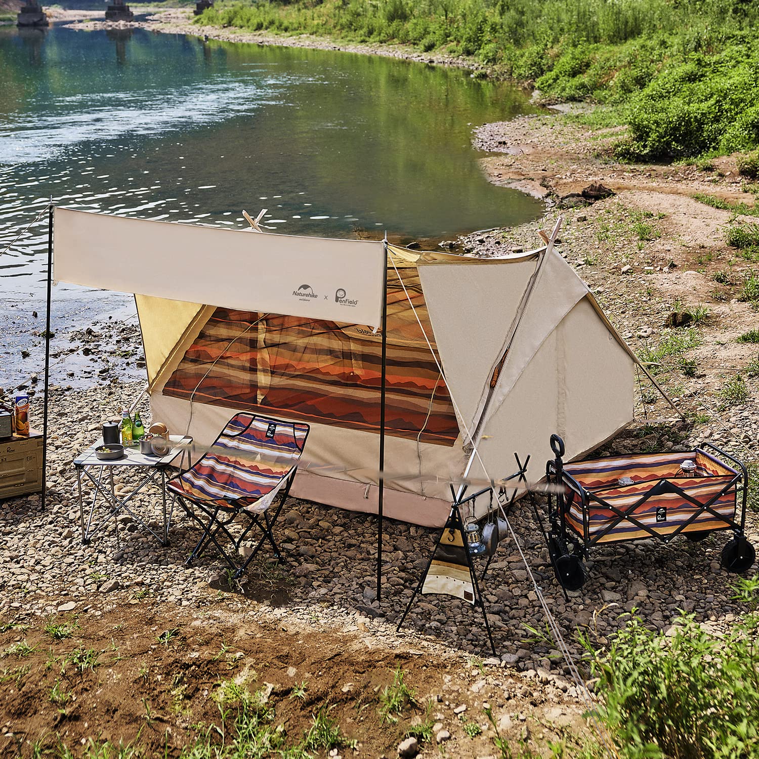 Amazon.co.jp: Naturehike テント 2人用 前室あり コンパクト 開閉式