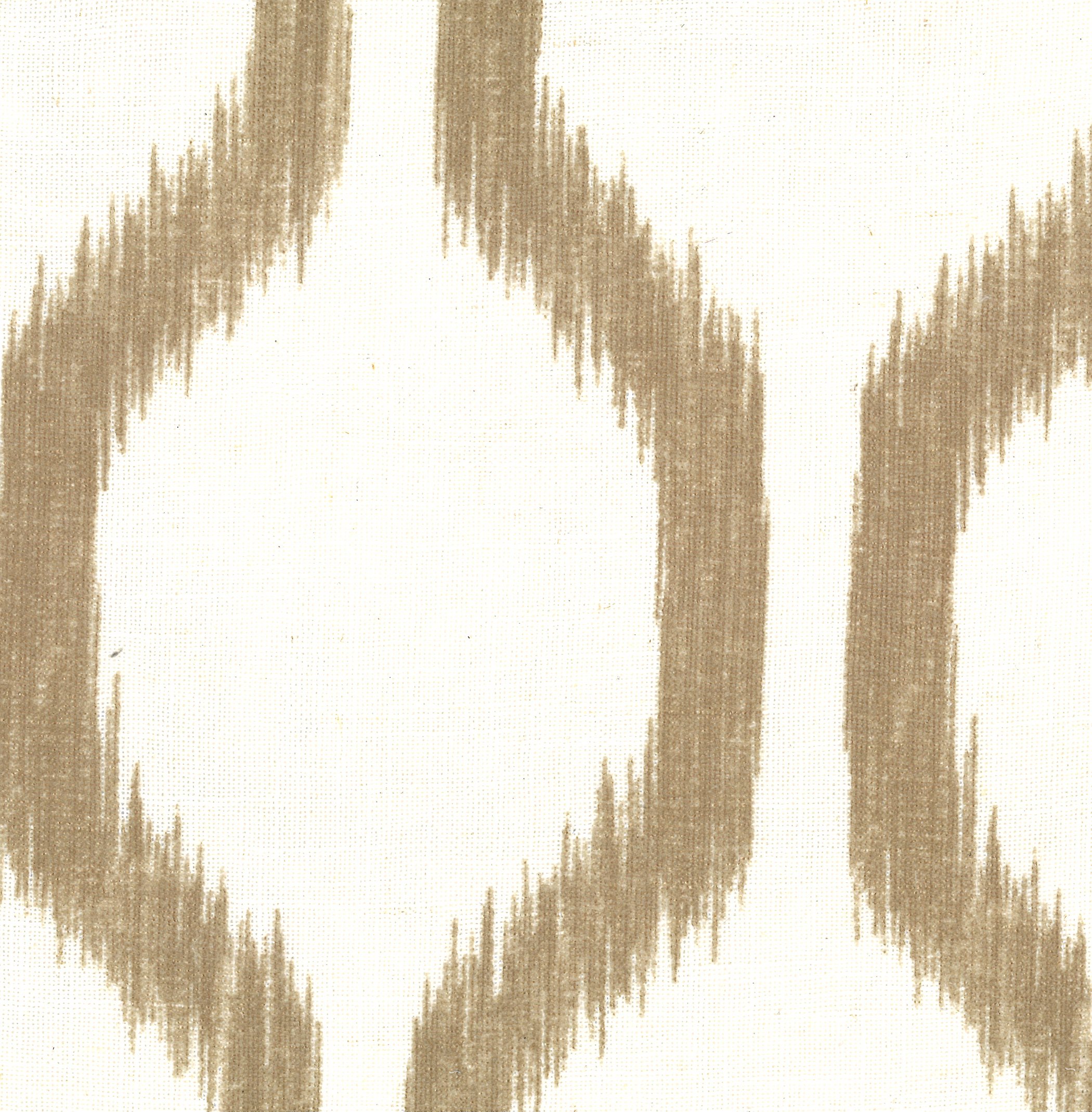 Elrene Home Fashions Renzo Ikat Geometric Room-Darkening Window Curtain, Fabric Linen, Natural, 52" W x 84" L (Pack of 1) - Image 2