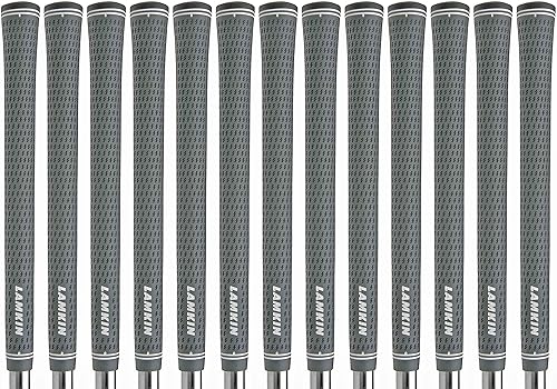 Lamkin Crossline Plus - Paquete de agarre de golf estándar