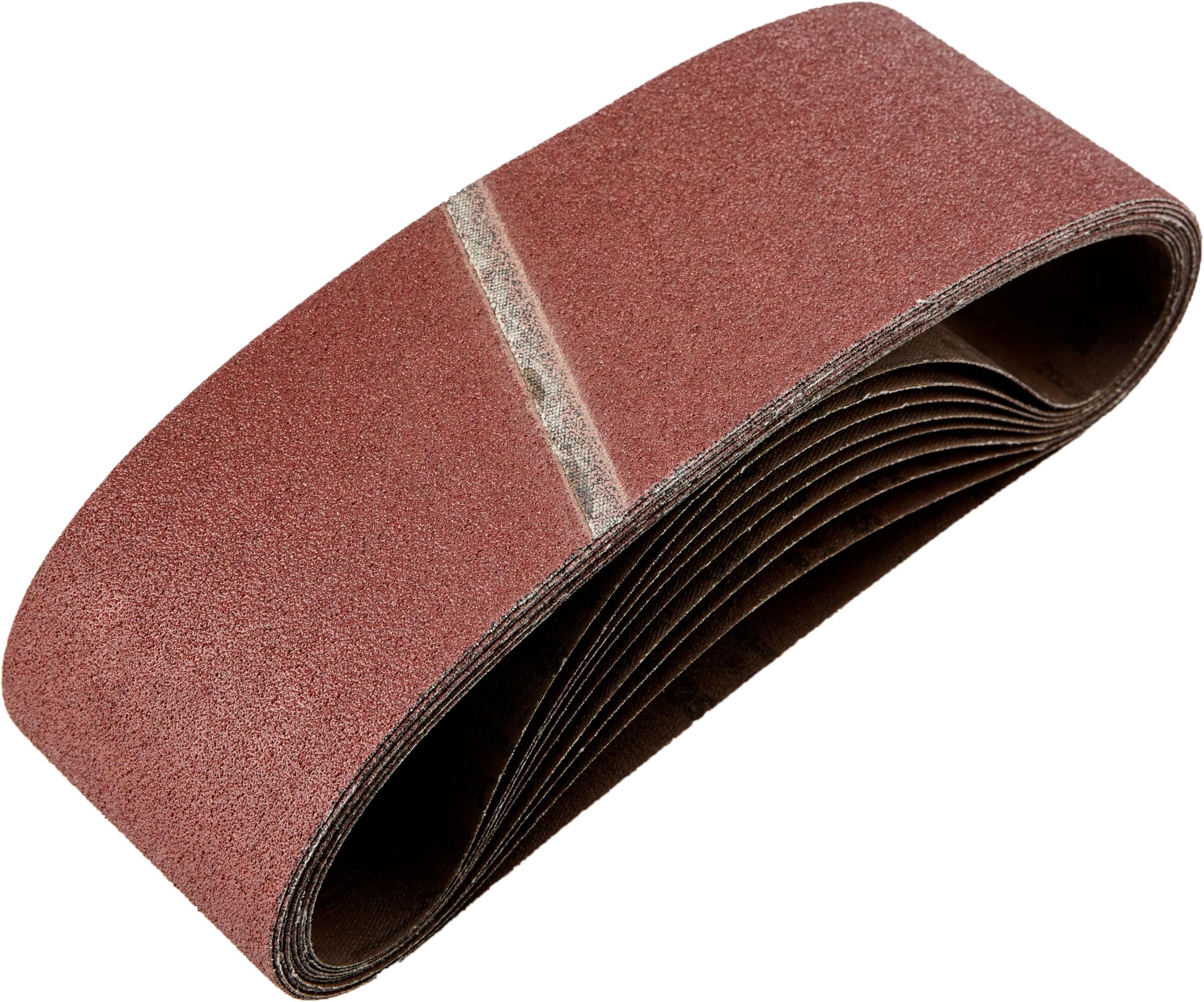 25 Bänder Schleifbänder 75x457 Bandschleifer Körnung 100 Schleifband Schleifpapier