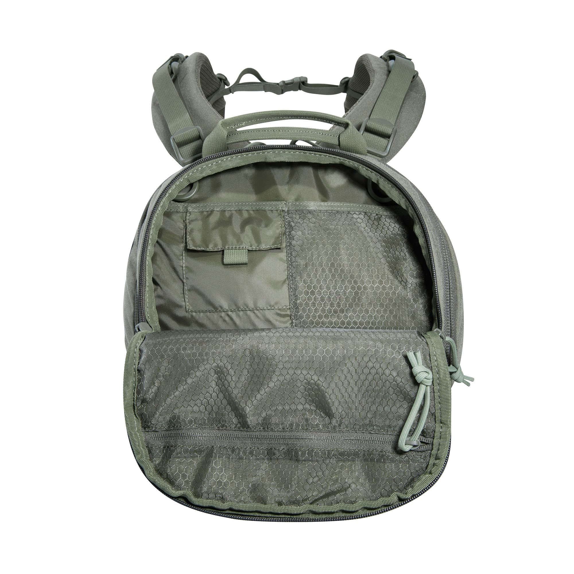 Tasmanian Tiger TT Modular Pack 30 SL Ergonomischer Wander-Rucksack mit Verstellbarer Rückenlänge; Trekking-Rucksack 30 Liter Volumen inkl. 2 Organizer Zusatz-Taschen