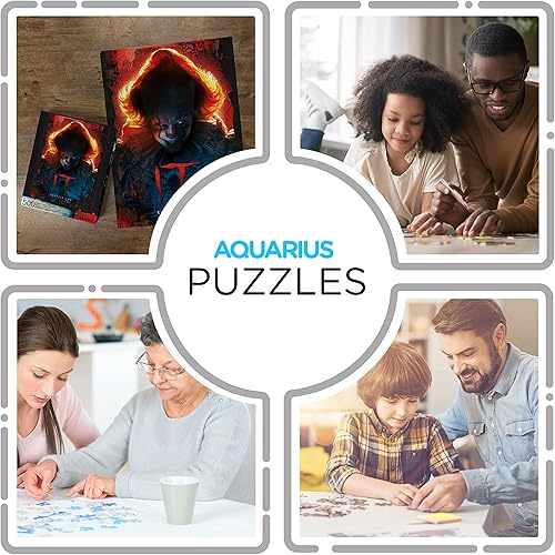 Miniatura 4 de Aquarius IT Chapter 2 - Rompecabezas de 500 piezas, sin deslumbramiento, ajuste de precisión, mercancía y coleccionables de TI con licencia oficial,