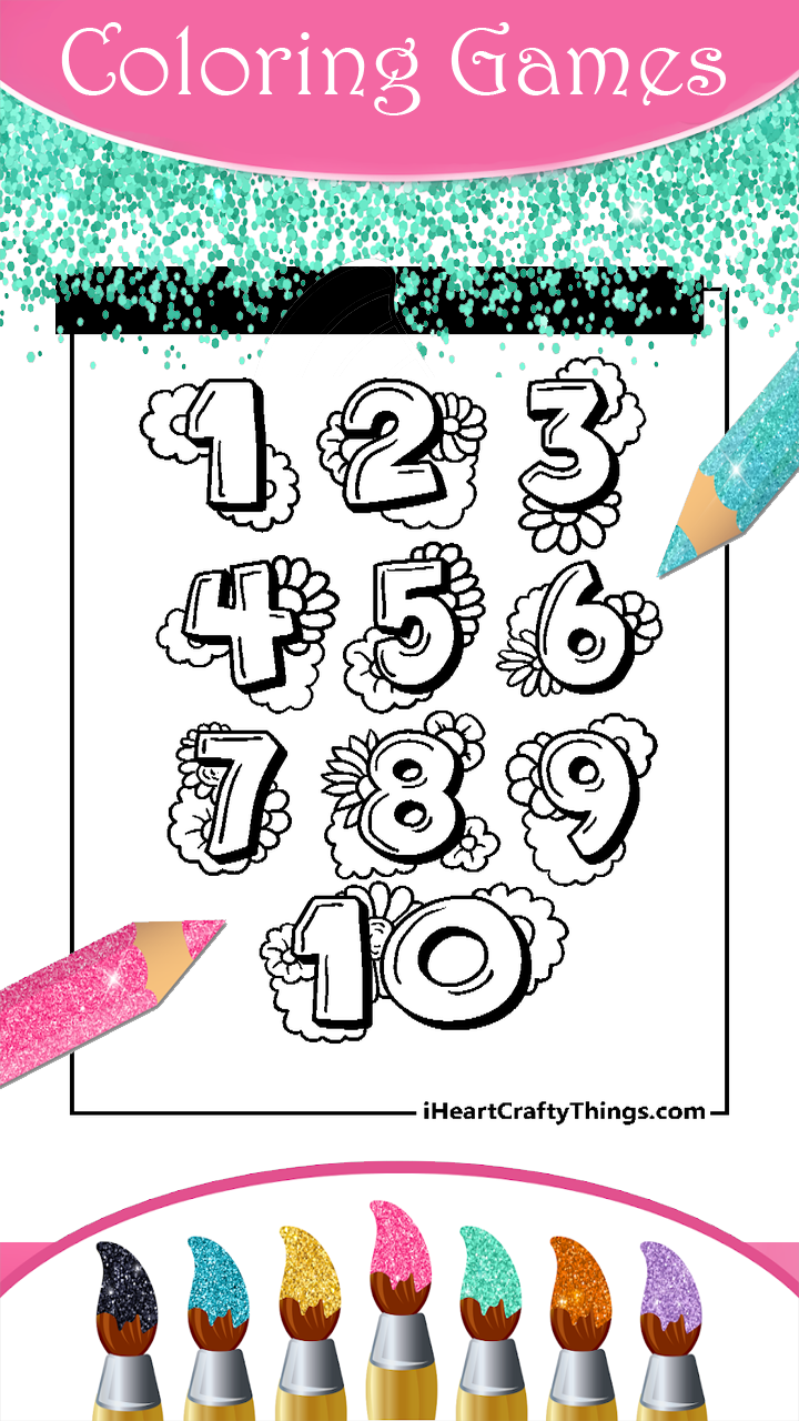 Math Colouring Android App Number Coloring: Math Fun & Drawing Games - App on Amazon Appstore