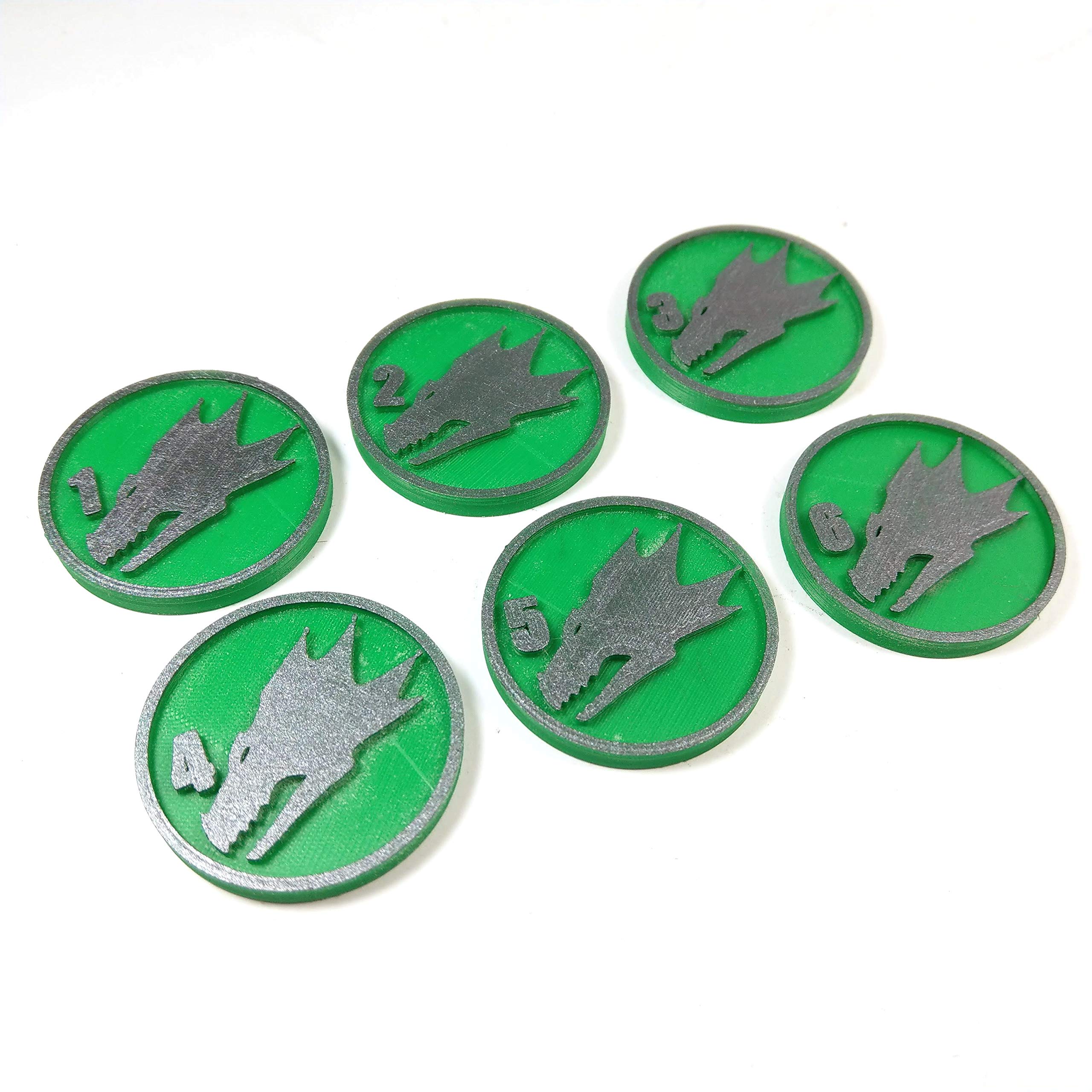 Warhammer 40k - Salamanders Objective Markers